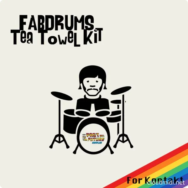 复古鼓音色库-PastToFutureSamples Fab Drums Tea Towel Kit Kontakt :-1 复古鼓音色库-PastToFutureSamples Fab Drums Tea Towel Kit Kontakt :-1