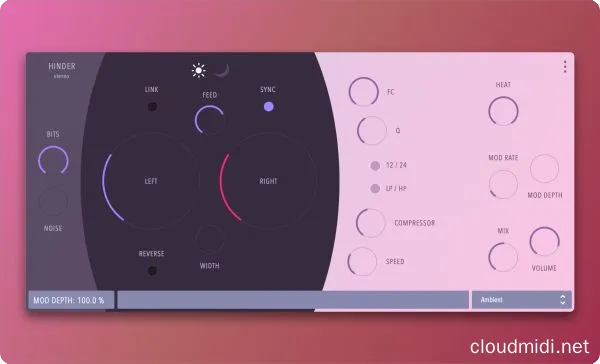 复古延迟效果器-Inertia Sound Systems Hinder v1.0.0 R2R WIN-MAC-LIN :-1 复古延迟效果器-Inertia Sound Systems Hinder v1.0.0 R2R WIN-MAC-LIN :-1