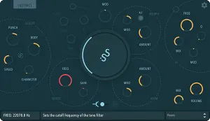 失真动态处理效果器-Inertia Sound Systems Instinct v1.0.1 R2R WIN-MAC-LIN