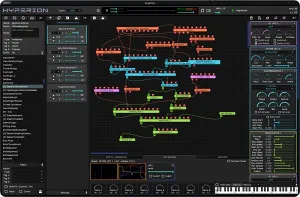 数字模块化电子合成器-Wavesequencer Hyperion v1.58 R2R WiN-MAC