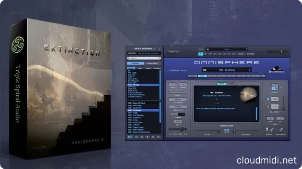 合成器预设-Triple Spiral Audio Extinction Extended for Omnisphere 2 :-1 合成器预设-Triple Spiral Audio Extinction Extended for Omnisphere 2 :-1