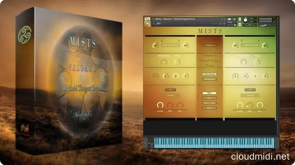 钢舌鼓音色库-Beautiful Void Audio Hybrid Tongue Drum Kontakt :-1