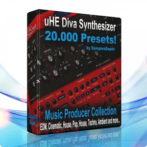 合成器预设合集-Samples Depot u-He Diva Presets Bundle