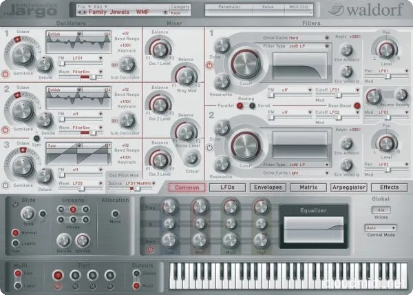 模拟合成器-Waldorf Largo v1.8.0 R2R WiN-MAC :-1 模拟合成器-Waldorf Largo v1.8.0 R2R WiN-MAC :-1