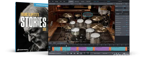 超级鼓拓展音色库-Toontrack Stories SDX SOUNDBANK + Midi Pack :-1