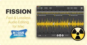 音频编辑软件-Rogue Amoeba Fission v2.9.1 MacOS