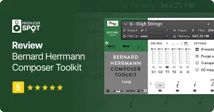 伯纳德-赫尔曼管弦乐-Spitfire Audio Bernard Herrmann Composer Toolkit Kontakt