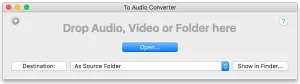 苹果批量音频转换器-To Audio Converter for Mac