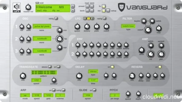 虚拟合成器-reFX Vanguard v2.0.7 R2 CE-win :-1 虚拟合成器-reFX Vanguard v2.0.7 R2 CE-win :-1