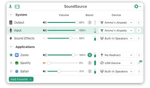 流媒体音频控制软件-Rogue Amoeba SoundSource v5.8.5 MacOS