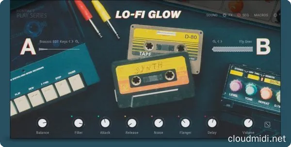 低保真综合音色库-Native Instruments Lo-Fi Glow v2.0.0 Kontakt :-1