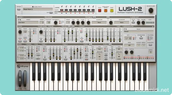 模拟合成器-D16 Group Lush 2 v2.0.1 R2R-win :-1