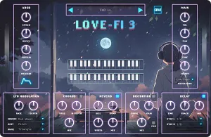 LoFi综合音源-Quiet Music Love-Fi 3 VST3 WIN