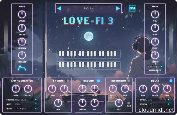 LoFi综合音源-Quiet Music Love-Fi 3 VST3 WIN :-1