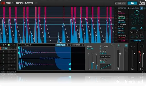 智能鼓声替换插件-UVI Drum Replacer v1.3.1 R2R-win :-1