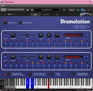 电子鼓机音色库-UVI Soundbank Drumulation v1.4.3-R2R