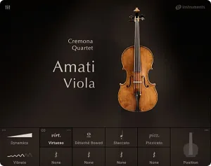 阿玛蒂中提琴音色-Native Instruments Amati Viola v1.3.0 Kontakt