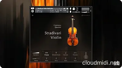 斯特拉迪瓦里小提琴音色-Native Instruments Stradivari Violin v1.3.0 Kontakt :-1 斯特拉迪瓦里小提琴音色-Native Instruments Stradivari Violin v1.3.0 Kontakt :-1