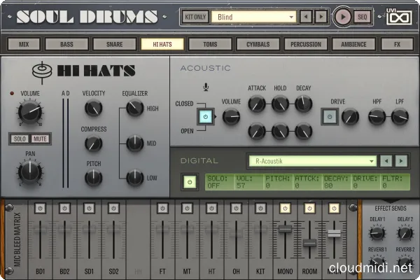 灵魂鼓音色-UVI Soundbank Soul Drums v1.0.9-R2R :-1 灵魂鼓音色-UVI Soundbank Soul Drums v1.0.9-R2R :-1