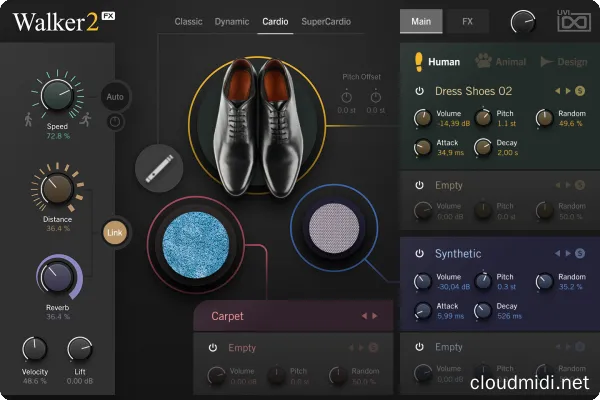 电影配乐脚步声拟音音效-UVI Soundbank Walker 2 v1.0.2-R2R :-1 电影配乐脚步声拟音音效-UVI Soundbank Walker 2 v1.0.2-R2R :-1