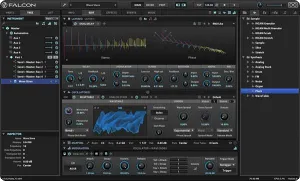 混合电子合成器-UVI Falcon v2.8.6 + Fatory Library v2.8.1 R2R-win