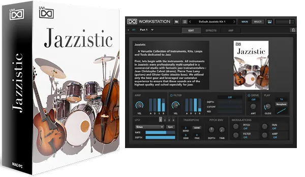 爵士综合音色库-UVI Soundbank Jazzistic v1.6.0-R2R :-1 爵士综合音色库-UVI Soundbank Jazzistic v1.6.0-R2R :-1