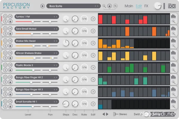 创意节奏打击乐器音效-UVI Soundbank Percussion Factory v1.1.4 R2R-win :-1 创意节奏打击乐器音效-UVI Soundbank Percussion Factory v1.1.4 R2R-win :-1