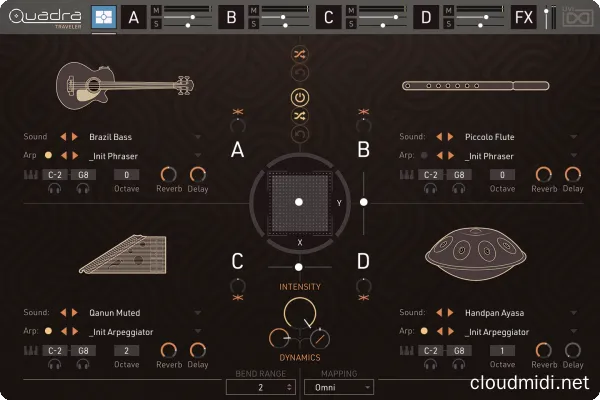 创意民乐音序生成音色-UVI Soundbank Quadra Traveler v1.0.1 R2R-win :-1 创意民乐音序生成音色-UVI Soundbank Quadra Traveler v1.0.1 R2R-win :-1