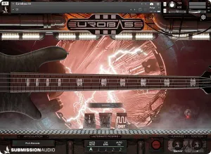 重型风格贝司音色-Submission Audio EuroBass 3 KONTAKT