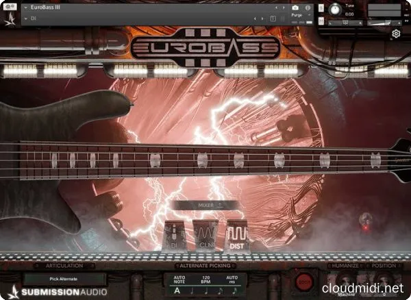 重型风格贝司音色-Submission Audio EuroBass 3 KONTAKT :-1 重型风格贝司音色-Submission Audio EuroBass 3 KONTAKT :-1