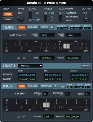 时间拉伸和音高转换插件-Serato Pitch N Time Pro v3.1.0 R2R-win