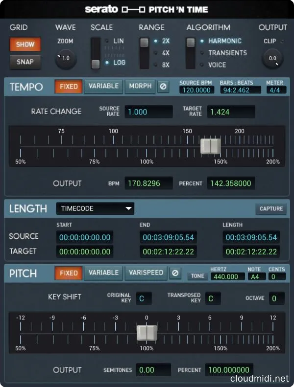 时间拉伸和音高转换插件-Serato Pitch N Time Pro v3.1.0 R2R-win :-1 时间拉伸和音高转换插件-Serato Pitch N Time Pro v3.1.0 R2R-win :-1