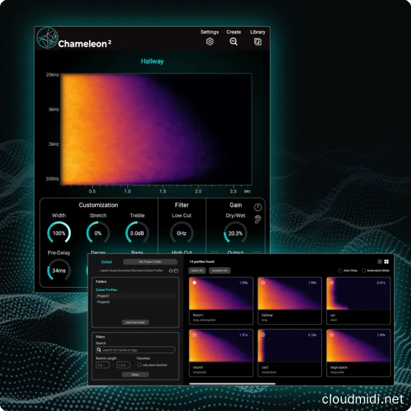 智能混响效果器-Accentize Chameleon v2.0.9 R2R-win :-1