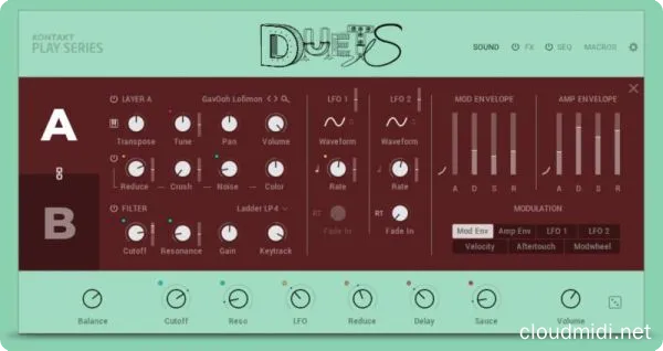 电子嘻哈人声合成音色-Native Instruments Play Series DUETS v2.0.0 Konakt :-1 电子嘻哈人声合成音色-Native Instruments Play Series DUETS v2.0.0 Konakt :-1