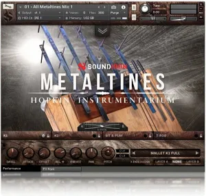 霍普金斯金属琴键乐器-Soundiron Hopkin Instrumentarium Metaltines Konakt