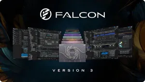 混合电子合成器-UVI Falcon v3.1.0 + Factory Library Rev2 R2R-win