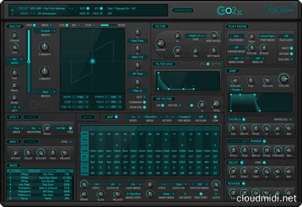 电子合成器-Rob Papen Go2-X v1.0.0 R2R-win :-1 电子合成器-Rob Papen Go2-X v1.0.0 R2R-win :-1