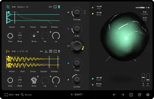 808音色合成器-Thenatan X-EIGHT 2 808 v2.0.0 MOCHA WiN-MAC