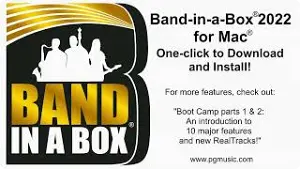 29天试用完整安装版-Band-in-a-Box 2022 Build 611 Full ZH_RePack For macOS