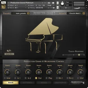 雅马哈C7三角钢琴音色-Production Voices Production Grand Gold v1.1.16 Kontakt