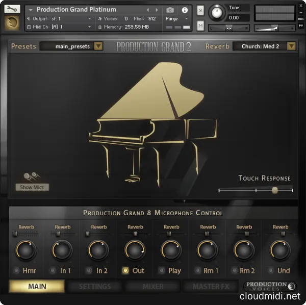 雅马哈C7三角钢琴音色-Production Voices Production Grand Gold v1.1.16 Kontakt :-1 雅马哈C7三角钢琴音色-Production Voices Production Grand Gold v1.1.16 Kontakt :-1