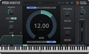 音高音色变换效果器-Devious Machines Pitch Monster v1.3.14 MacOS-MORiA