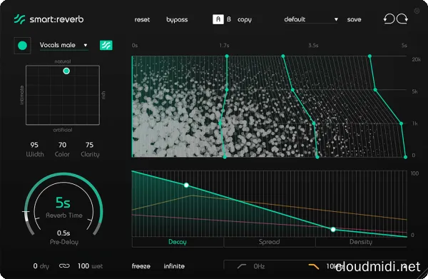 智能混响插件-Sonible Smartreverb v1.1.3 U2B MacOS-MORiA :-1 智能混响插件-Sonible Smartreverb v1.1.3 U2B MacOS-MORiA :-1