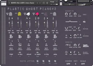 混合钢琴音色-Sound Dust Plastic Ghost Piano#2 KONTAKT