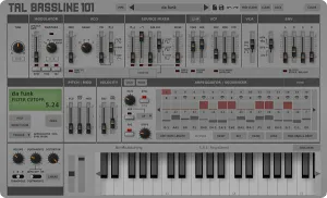 低音合成器-Togu Audio Line TAL-BassLine-101 v3.9.4 MacOS-MORiA
