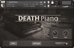 施坦威D恐怖氛围钢琴音色-Production Voices Death Piano Kontakt