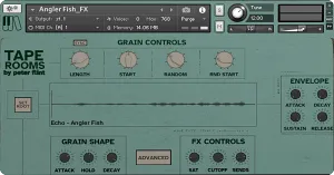 电子失真氛围音色-Tape Rooms by Peter Flint Kontakt