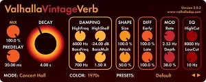 经典数字混响效果器-Valhalla DSP Valhalla VintageVerb v4.0.5 R2R-win