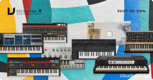 虚拟合成乐器合集-Arturia V Collection X v10.0.0 R2R-win :-1