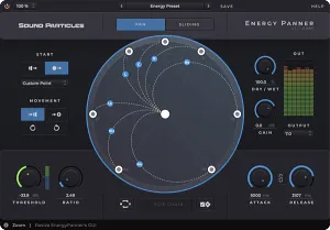 声音强度可控制平移器-Sound Particles Energy Panner v1.1.5 U2B Mac-MORiA
